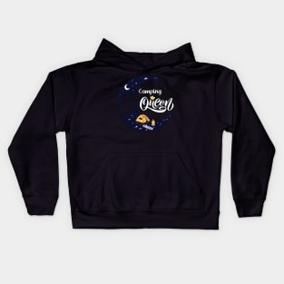 Camping Queen Kids Hoodie